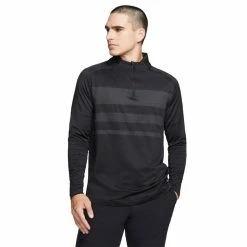 Nike Golf Nike Dri Fit Vapor Mens Golf 1/2 Zip 2020 -Single Iron Shop 13212 010BLACK