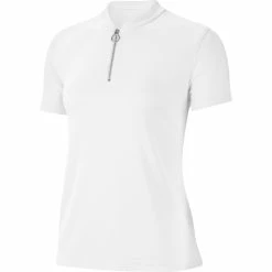 Nike Golf Nike Dri Fit Womens Short Sleeve Golf Polo 8 Nike Golf Nike Dri Fit Womens Short Sleeve Golf Polo -Single Iron Shop 13300 100WHITE