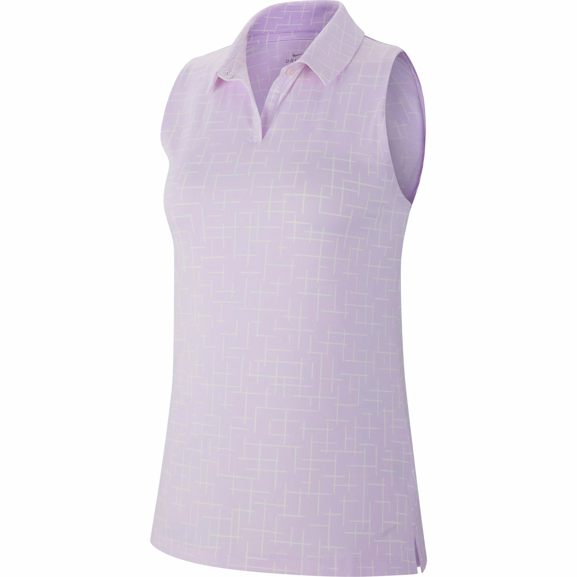 Nike Golf Nike Dri-FIT Fairway Printed Womens Sleeveless Golf Polo 2 Nike Golf Nike Dri-FIT Fairway Printed Womens Sleeveless Golf Polo - Image 2