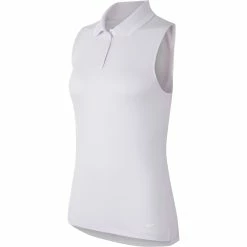 Nike Golf Nike Dri-FIT Victory Solid Womens Sleeveless Golf Polo -Single Iron Shop 13304 509BARELYGRAP