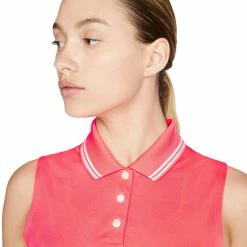 Nike Golf Nike Dri-FIT Victory Solid Womens Sleeveless Golf Polo -Single Iron Shop 13304 644LASERCRIM 1