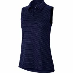 Nike Golf Nike Dri Fit Victory Sleeveless Texture OLC Womens Golf Polo 11 Nike Golf Nike Dri Fit Victory Sleeveless Texture OLC Womens Golf Polo -Single Iron Shop 13308 492BLUEVOID