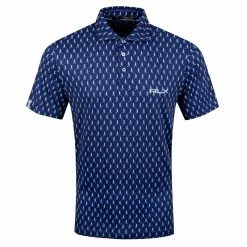Polo Ralph Lauren RLX Printed Lightweight Airflow Geckos Mens Golf Polo