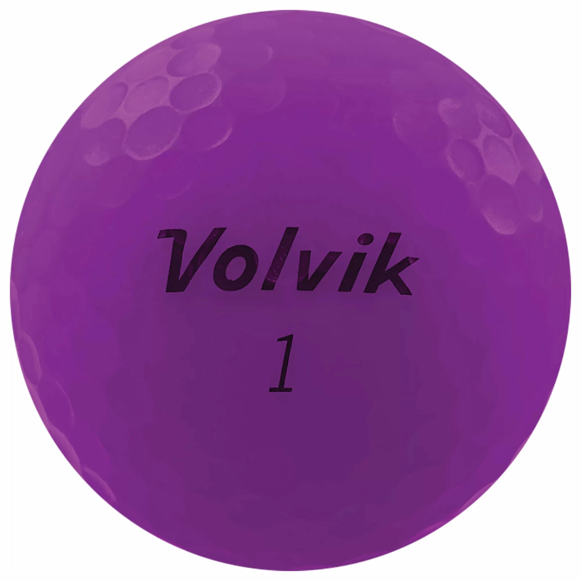 Volvik Vivid Purple Golf Balls 12-Pack 2 Volvik Vivid Purple Golf Balls 12-Pack - Image 2