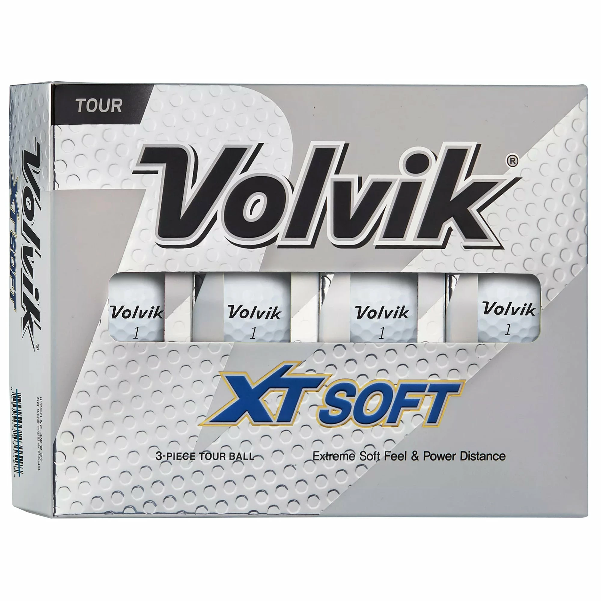 Volvik XT Soft White Golf Balls 12-Pack 1 Volvik XT Soft White Golf Balls 12-Pack