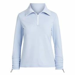 Polo Ralph Lauren Polo Golf Luxe Active Knit Womens Golf 1/4 Zip -Single Iron Shop 14450 BLUEHYACINTH 3 836d9fa4 e3d5 4834 a41a 955c7ae68f0a
