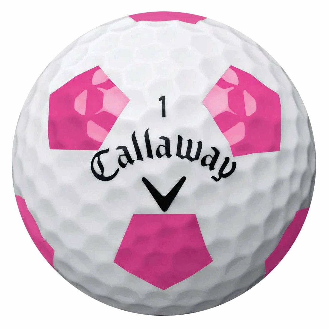 Callaway Chrome Soft Truvis Pink Golf Balls - Dozen 2 Callaway Chrome Soft Truvis Pink Golf Balls - Dozen - Image 2