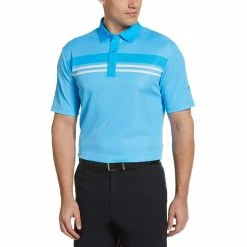 Callaway Birdseye Block Mens Golf Polo -Single Iron Shop 17876 SPRINGBREAK