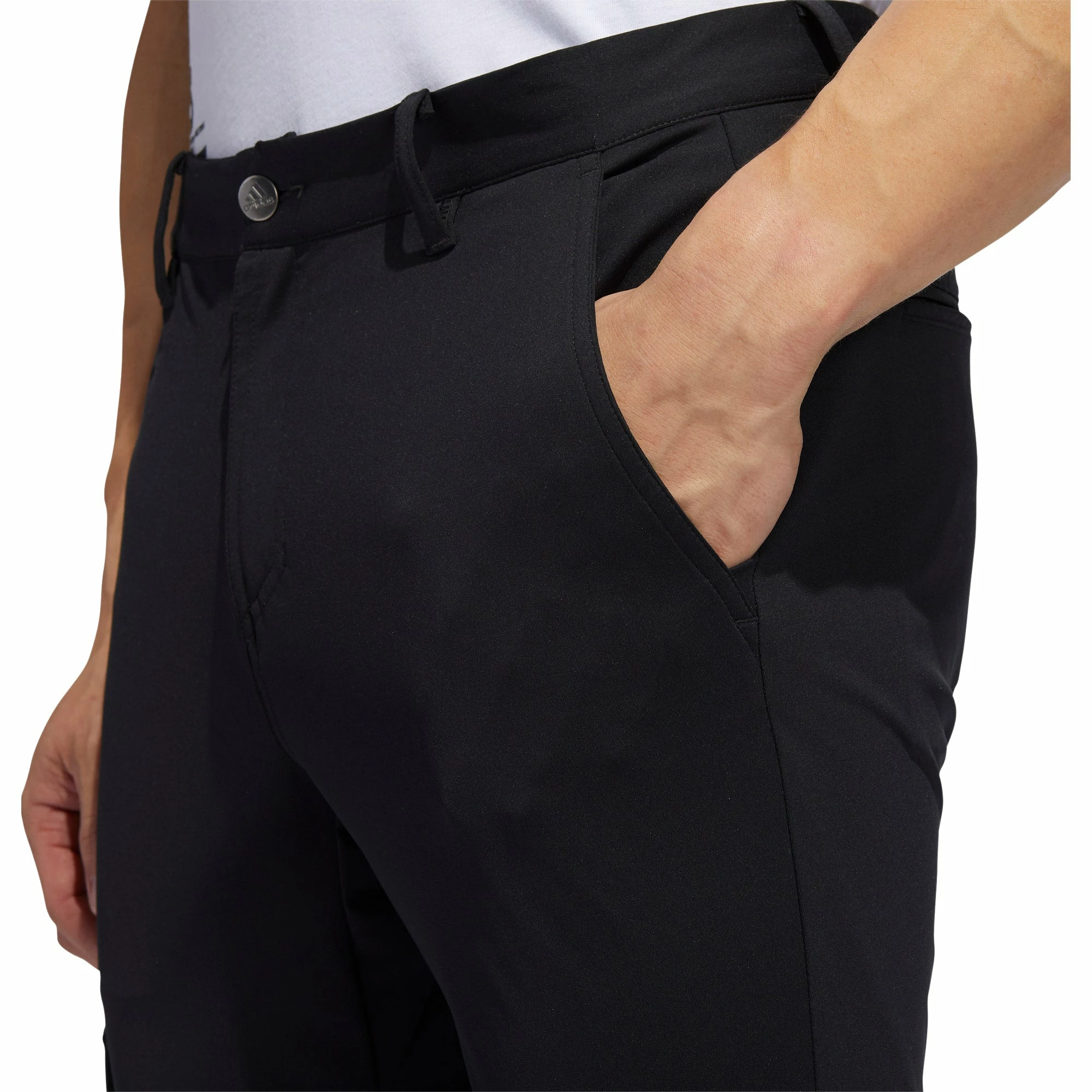 Adidas Golf Adidas Adicross Warp Knit Black Mens Golf Joggers 2 Adidas Golf Adidas Adicross Warp Knit Black Mens Golf Joggers - Image 2