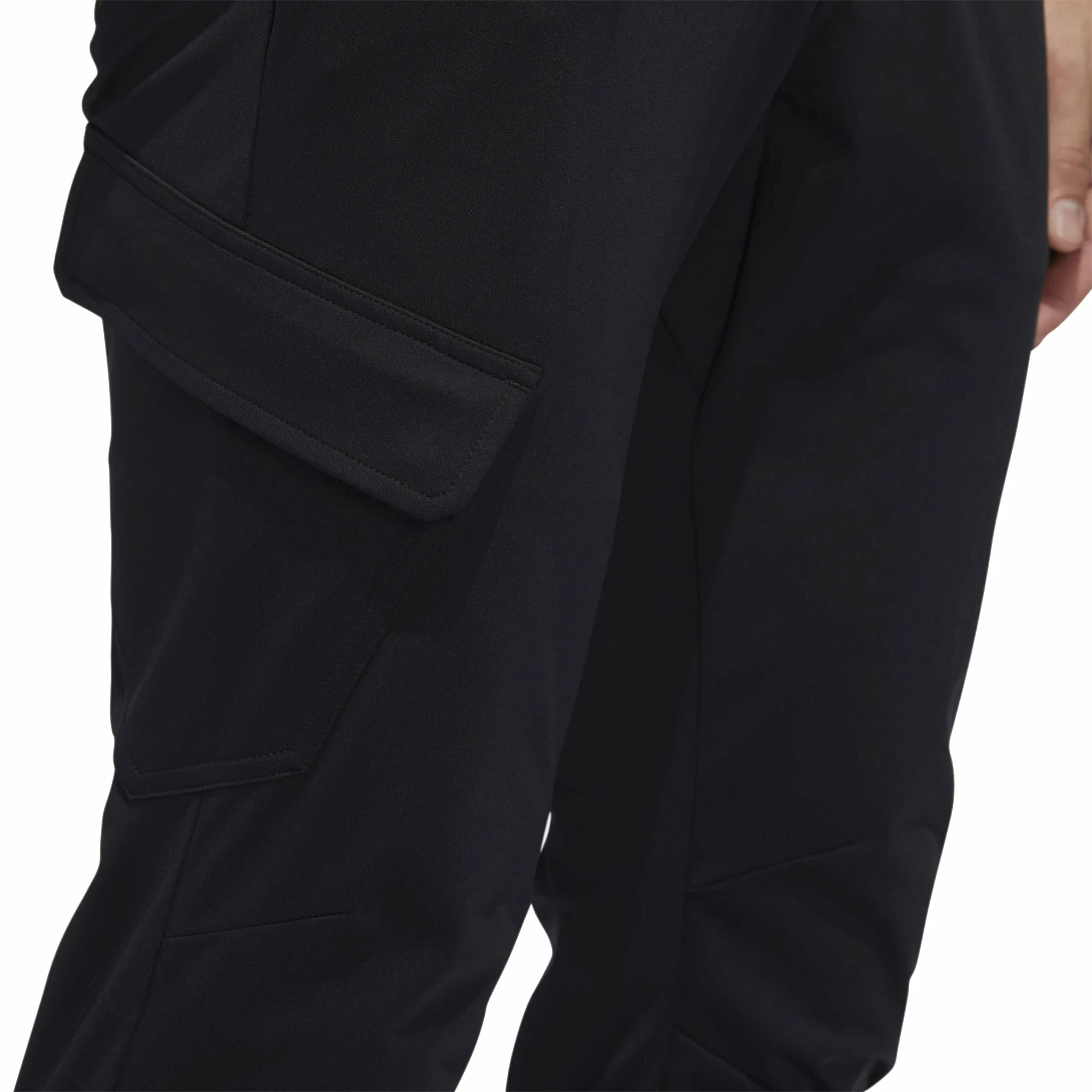 Adidas Golf Adidas Adicross Warp Knit Black Mens Golf Joggers 4 Adidas Golf Adidas Adicross Warp Knit Black Mens Golf Joggers - Image 4