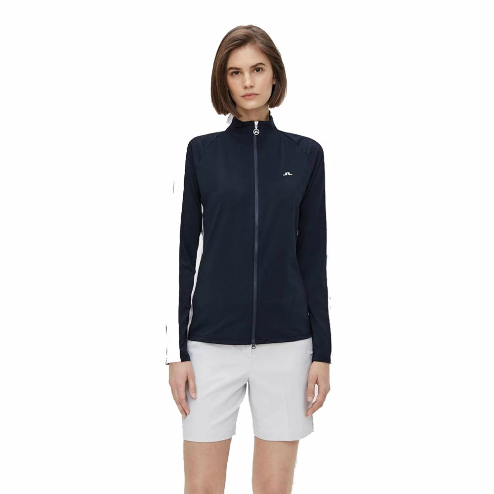 J.Lindeberg J. Lindeberg Marie Mid Layer Womens FZ Golf Jacket 1 J.Lindeberg J. Lindeberg Marie Mid Layer Womens FZ Golf Jacket