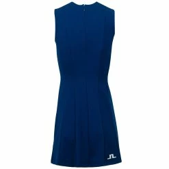 J.Lindeberg J. Lindeberg Jasmin Womens Sleeveless Golf Dress 9 J.Lindeberg J. Lindeberg Jasmin Womens Sleeveless Golf Dress -Single Iron Shop 19698 MIDNIGHTBLUE 1