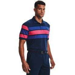 Under Armour Playoff 2.0 Mens Golf Polo -Single Iron Shop 19909 ACADMYROYL458