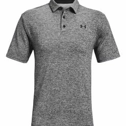 Under Armour Playoff 2.0 Mens Golf Polo -Single Iron Shop 19909 BLACK002