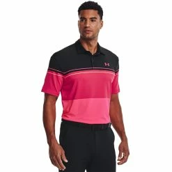 Under Armour Playoff 2.0 Mens Golf Polo -Single Iron Shop 19909 BLKKNCKOUT043 3f1b10f4 b04d 43d3 8326 634e5cb6806d