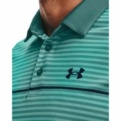 Under Armour Playoff 2.0 Mens Golf Polo -Single Iron Shop 19909 CERULEAN466 1 ddf74d9c c968 4b3b b054 ffff390ee21a