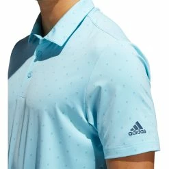 Adidas Golf Adidas Ultimate365 Print Mens Golf Polo -Single Iron Shop 20023 HZYSKYHZYBLU 1 18b24007 62ce 412f 9fd8 52e6d5d2377b