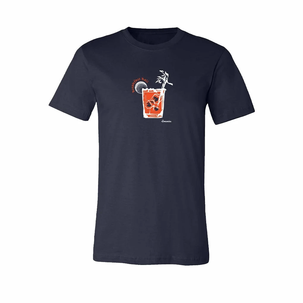 Swannies Breakfast Ball Navy Mens Golf T-shirt 1 Swannies Breakfast Ball Navy Mens Golf T-shirt