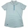 Adidas Golf Adidas Advantage Novelty Teal Womens Golf Polo