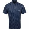 Polo Ralph Lauren RLX Ralph Lauren Printed Lightweight Airflow Punchy Pineapples Mens Golf Polo