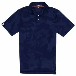 Polo Ralph Lauren RLX Mesh Camo Jacquard French Navy Mens Golf Polo -Single Iron Shop 20944 FRENCHNVYCAMO 2 d3d7affc 0e92 42a8 880a 4ee3c3934bc2