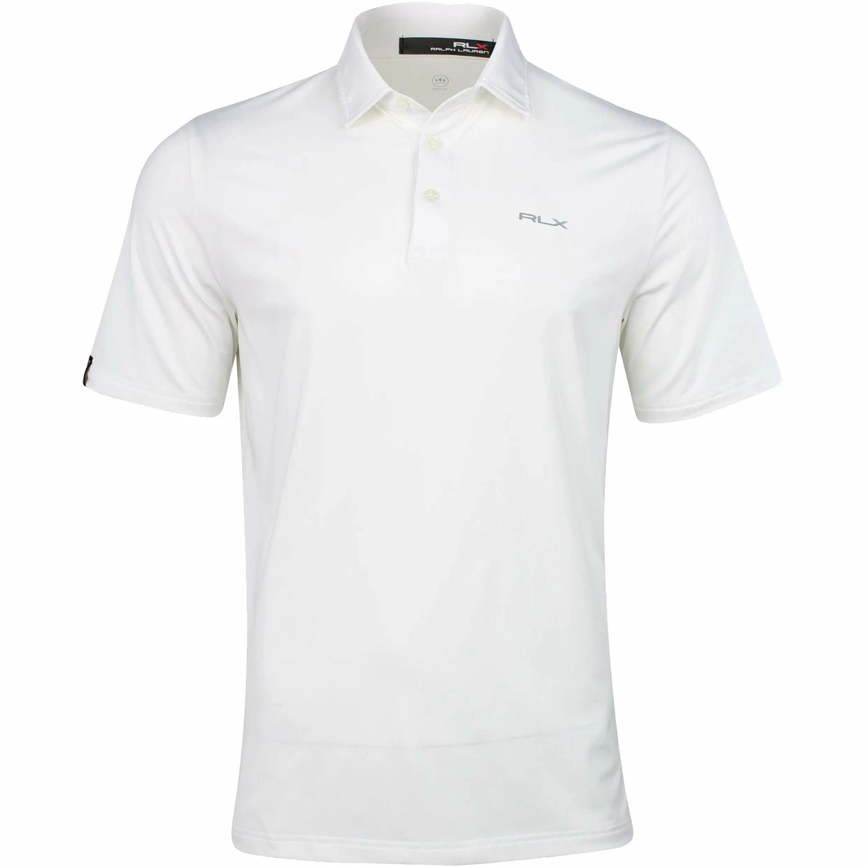 Polo Ralph Lauren RLX Ralph Lauren Course Pure White Mens Golf Polo 1 Polo Ralph Lauren RLX Ralph Lauren Course Pure White Mens Golf Polo