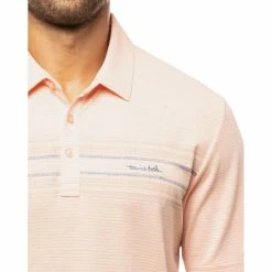 TravisMathew Adult Swimming Heather Autumn Sunset Mens Golf Polo -Single Iron Shop 21166 HTHRAUTMSUNST 2 fd61b8ed d472 4750 a258 1945fa7c41ed