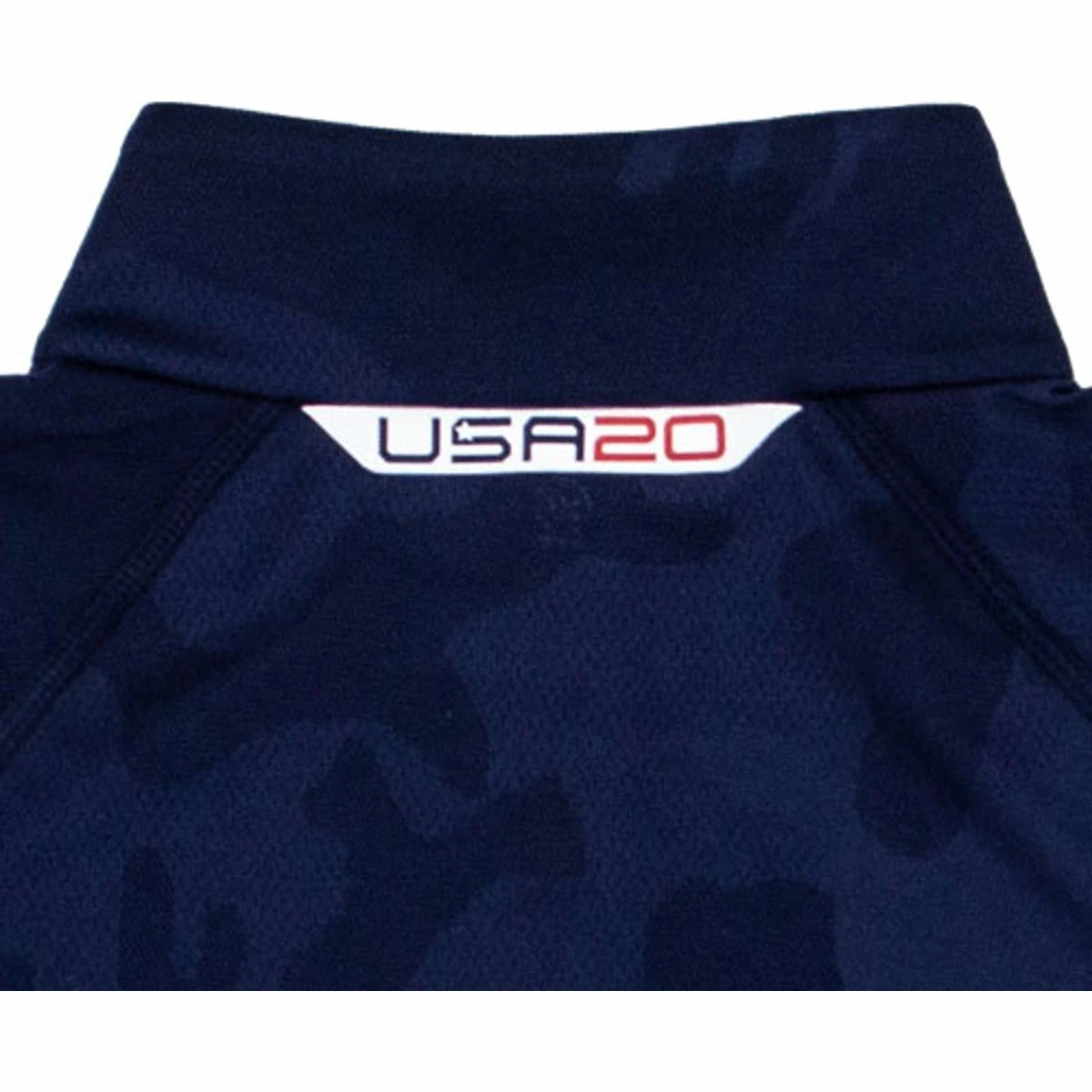 Polo Ralph Lauren RLX Ralph Lauren Ryder Cup Mesh Camo Jacquard Womens Golf 1/4 Zip 2 Polo Ralph Lauren RLX Ralph Lauren Ryder Cup Mesh Camo Jacquard Womens Golf 1/4 Zip - Image 2