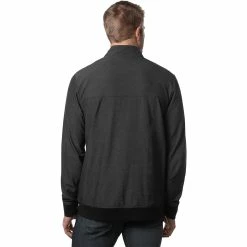 TravisMathew Private Parking Mens Golf Jacket -Single Iron Shop 22071 HTHRBLACK0HBL 2