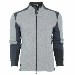 Greyson Sequoia Lux Hybrid Full Zip Mens Golf Jacket -Single Iron Shop 22371 LTGRYHTHR050 d4598eaf 1a25 439b 9ca8 b1ae69cc371d