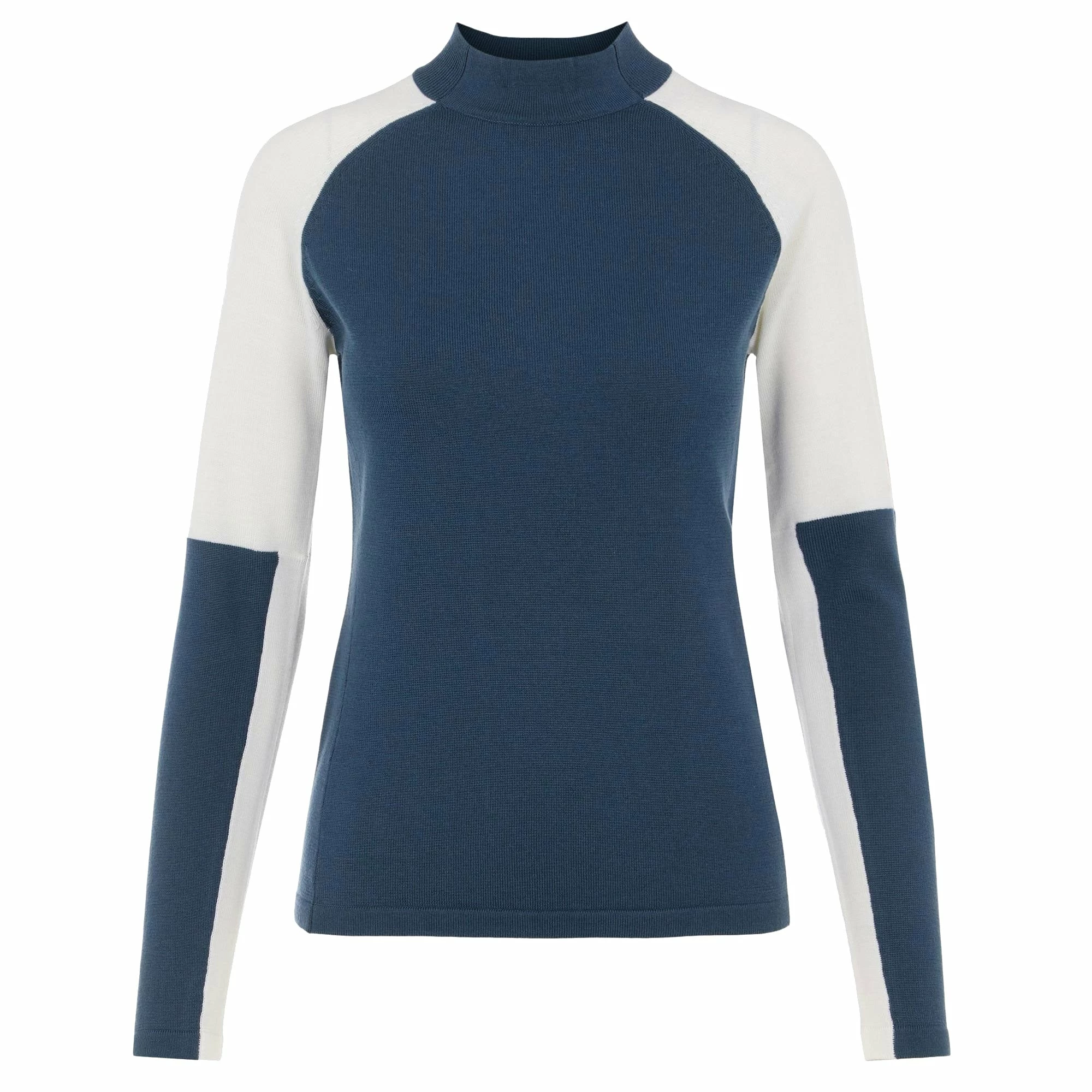 J.Lindeberg J. Lindeberg Leila Knitted Orion Blue Womens Golf Sweater 1 J.Lindeberg J. Lindeberg Leila Knitted Orion Blue Womens Golf Sweater