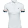 J.Lindeberg J. Lindeberg Stella White Womens Golf Polo