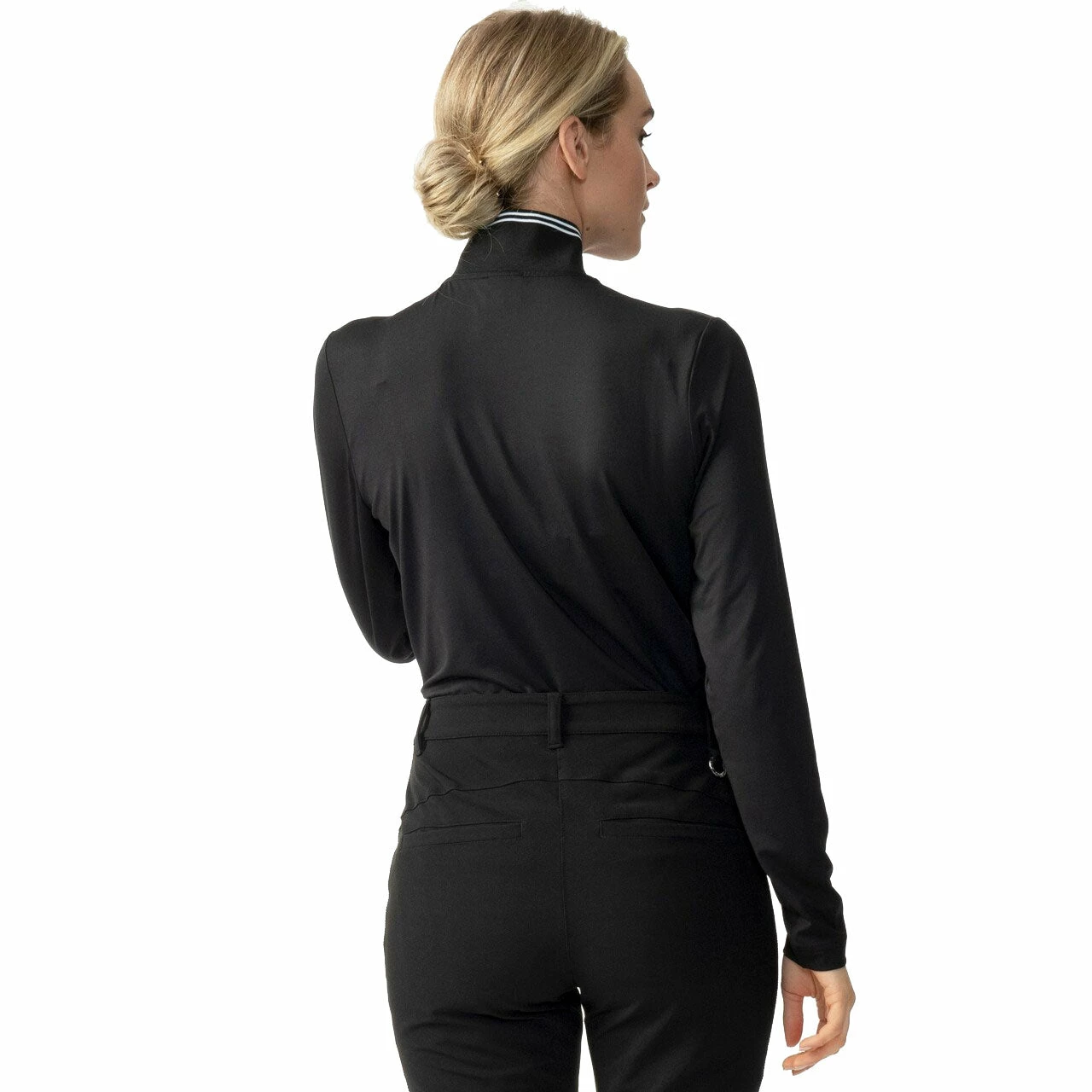 Daily Sports Veriane Black Womens Golf 1/2 Zip 3 Daily Sports Veriane Black Womens Golf 1/2 Zip - Image 3