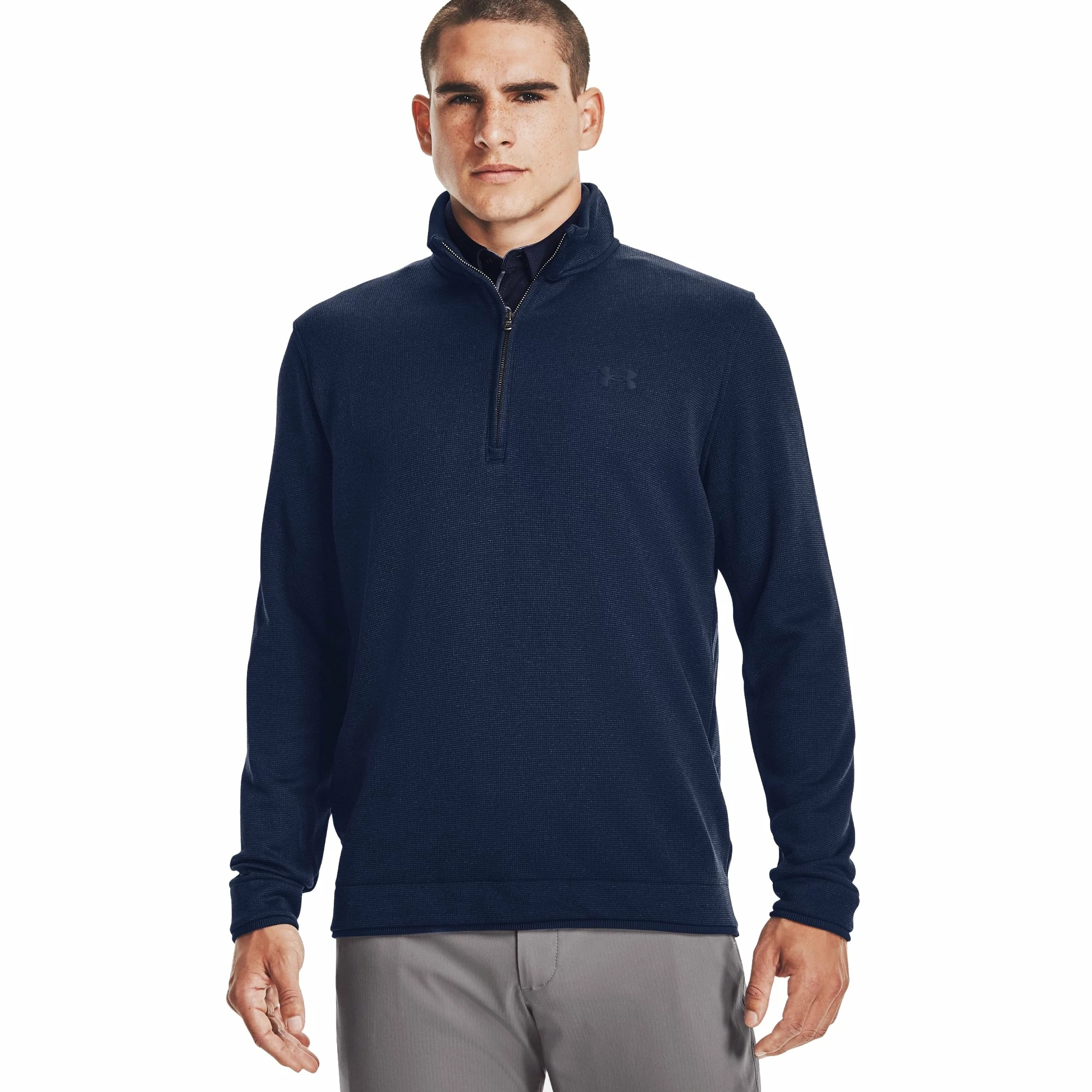 Under Armour Storm SweaterFleece Mens Golf 1/2 Zip 1 Under Armour Storm SweaterFleece Mens Golf 1/2 Zip