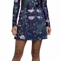 Greyson Scarlett Phoenix Garden Of Venus Womens Golf Skirt With Shortie