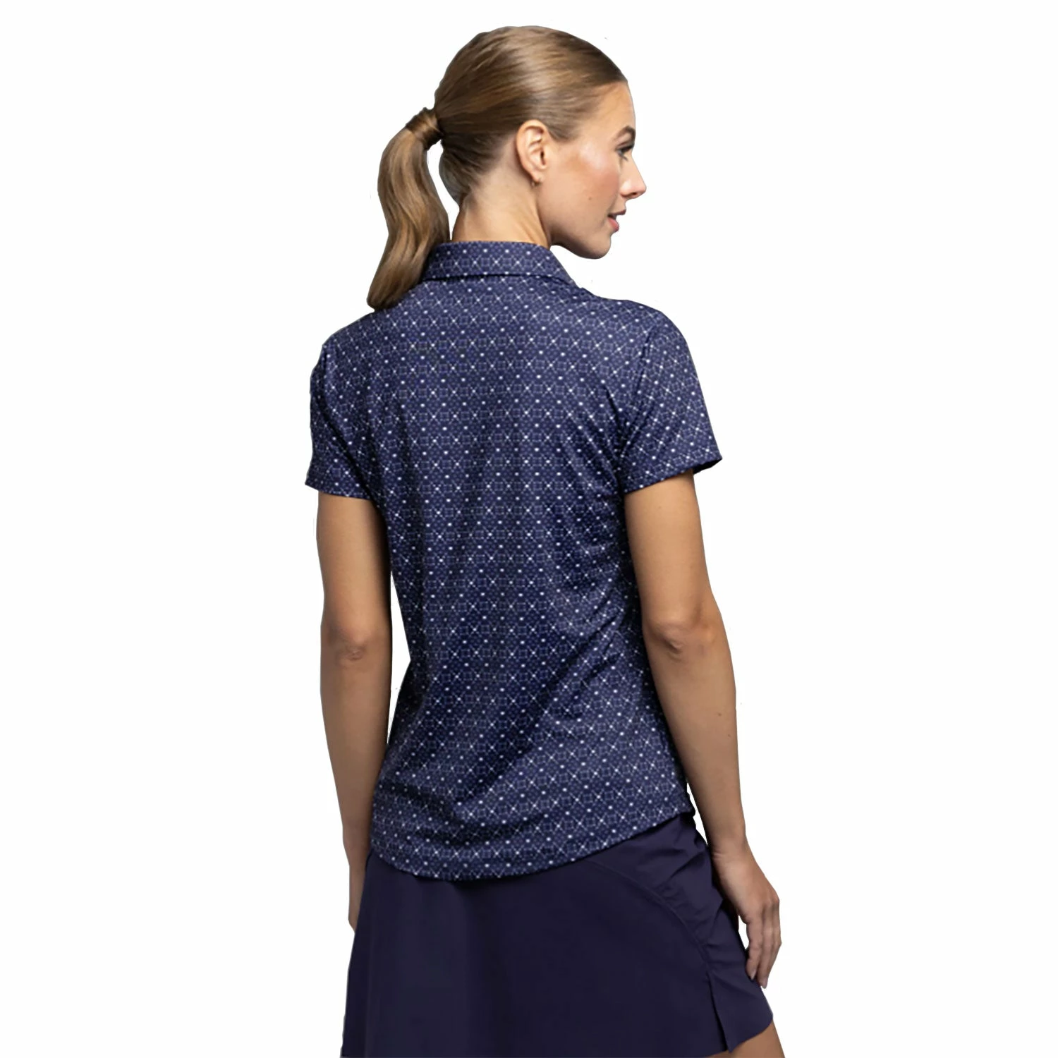 Greyson Scarlett Scarlett Moon Heart Womens Golf Polo 2 Greyson Scarlett Scarlett Moon Heart Womens Golf Polo - Image 2