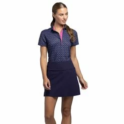 Greyson Scarlett Scarlett Moon Heart Womens Golf Polo 7 Greyson Scarlett Scarlett Moon Heart Womens Golf Polo -Single Iron Shop 23135 MIDNGHTSKY418 3