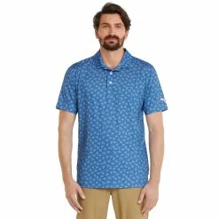 PUMA Golf Puma MATTR Pollination Mens Golf Polo