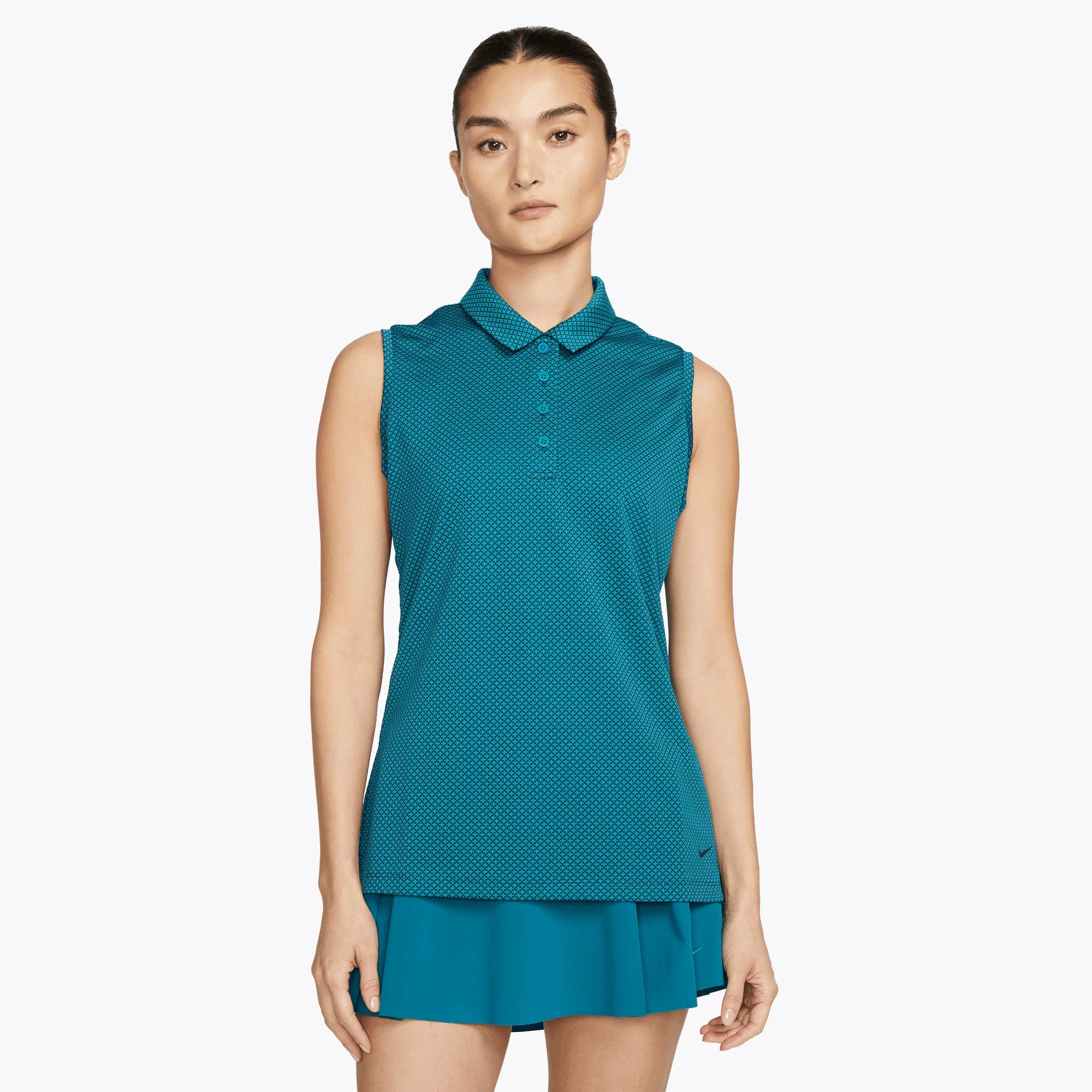 Nike Golf Nike Dri-FIT Victory Textured Womens Golf Polo 1 Nike Golf Nike Dri-FIT Victory Textured Womens Golf Polo