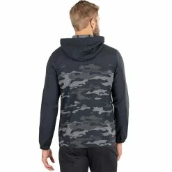 TravisMathew Mosquito Mayhem Mens Golf Jacket -Single Iron Shop 24469 BLACK0BLK 2
