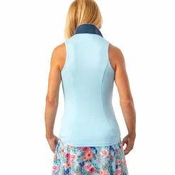 Scratch 70 Scratch Seventy Erin Womens Sleeveless Golf Polo -Single Iron Shop 24790 LIGHTBLUENAVY 2 268d0515 0dee 4291 9f8b 744d9906169e