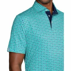 Polo Ralph Lauren Polo Golf Ralph Lauren Printed Pima Jersey Artsy Green Mens Golf Polo -Single Iron Shop 24934 ARTSYFOULGRN 2 7d76b7b7 3614 4103 bced 194850858825