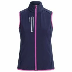 Polo Ralph Lauren RLX Ralph Lauren Techy Terry French Navy Womens Golf Vest