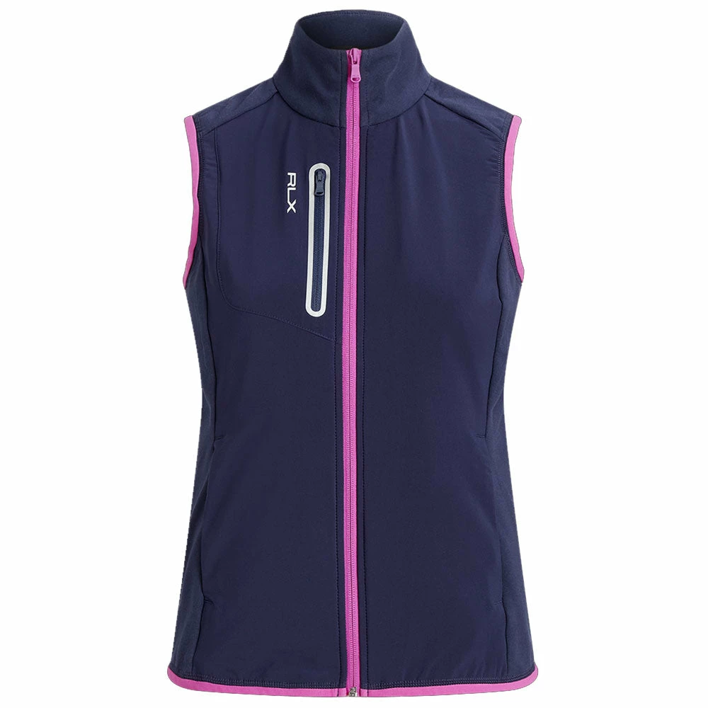 Polo Ralph Lauren RLX Ralph Lauren Techy Terry French Navy Womens Golf Vest 1 Polo Ralph Lauren RLX Ralph Lauren Techy Terry French Navy Womens Golf Vest