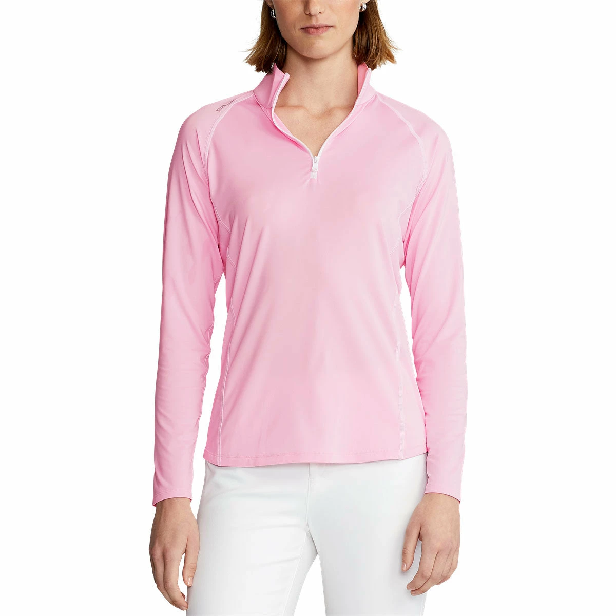 Polo Ralph Lauren RLX Ralph Lauren Airflow Taylor Rose Womens Longsleeve Golf 1/4 Zip 2 Polo Ralph Lauren RLX Ralph Lauren Airflow Taylor Rose Womens Longsleeve Golf 1/4 Zip - Image 2