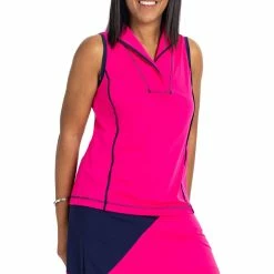 Kinona Roll To The Hole Womens Sleeveless Golf Polo 10 Kinona Roll To The Hole Womens Sleeveless Golf Polo -Single Iron Shop 25160 PREPPYPINK341 cdc6a6e4 5e4b 419e a563 087e26332e7c
