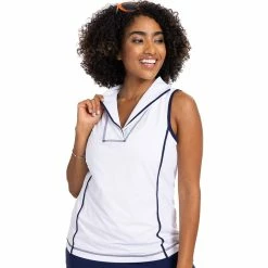 Kinona Roll To The Hole Womens Sleeveless Golf Polo 12 Kinona Roll To The Hole Womens Sleeveless Golf Polo -Single Iron Shop 25160 WHITE000 01bdcfa3 0a9c 4a96 9b5f 127bc0dbc119