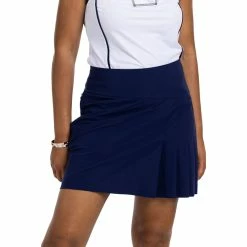 Kinona Pleated For Play 17in Womens Golf Skort -Single Iron Shop 25166 NAVYBLUE224