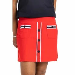 Kinona Long Strides 17.5in Womens Golf Skort 5 Kinona Long Strides 17.5in Womens Golf Skort -Single Iron Shop 25188 CHERRYRED342