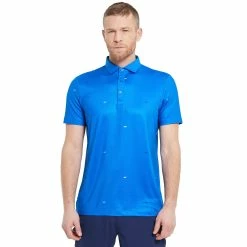 Redvanly Morton Mens Golf Polo -Single Iron Shop 25715 COBALT b4a4af49 76b9 45ec 986c 598682eae188